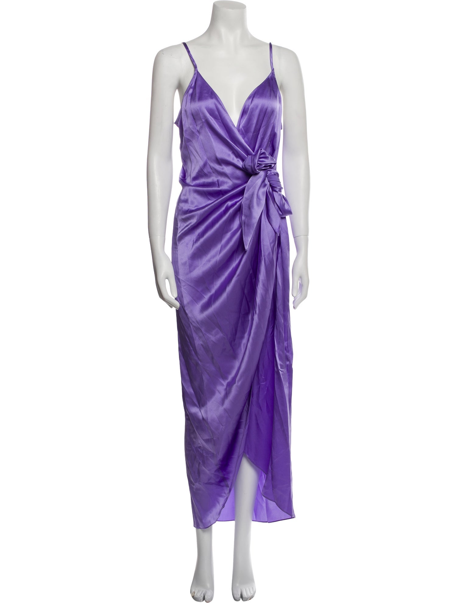 L'Agence Silk Long Dress w/ Tags