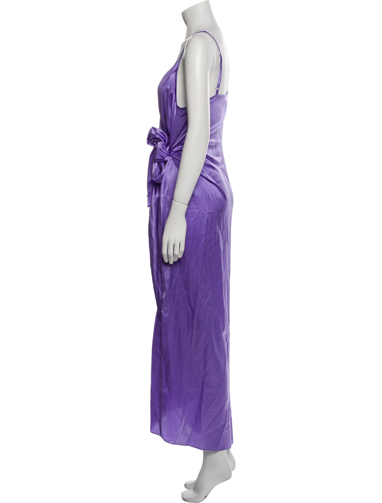 L'Agence Silk Long Dress w/ Tags