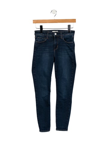 L'Agence Jeans Mid-Rise Skinny Leg XS