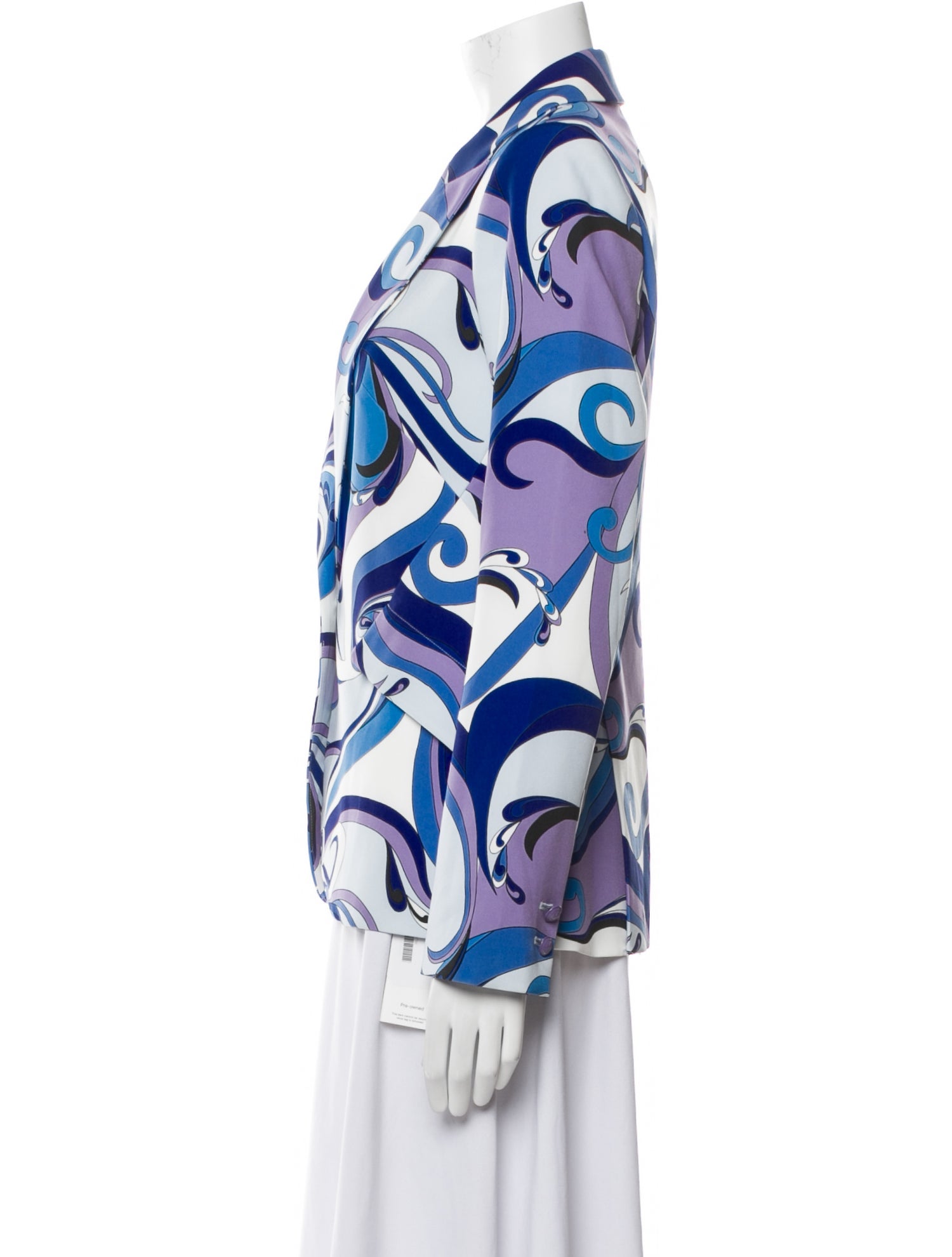 L'Agence Paisley Print Evening Jacket