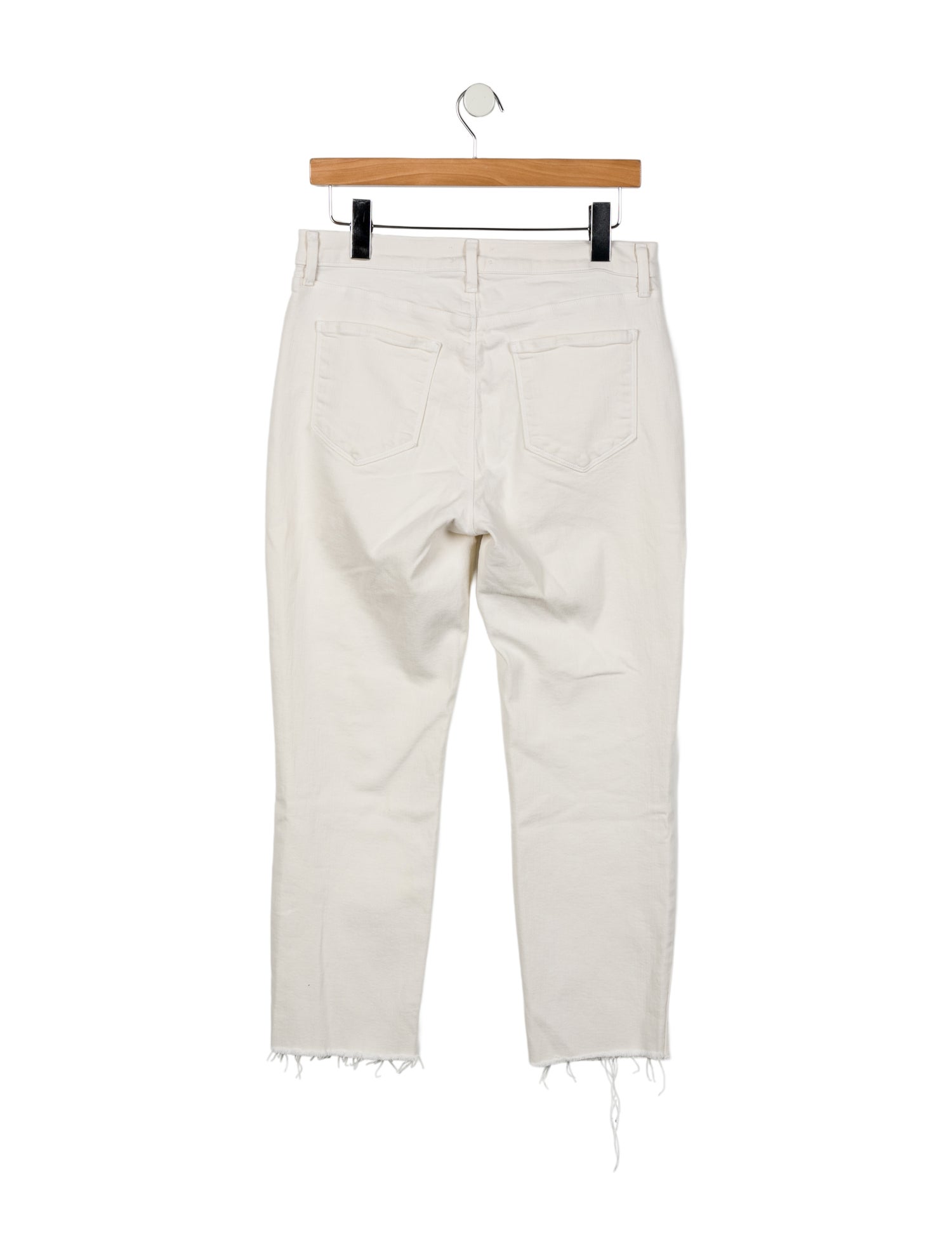 L'Agence Mid-Rise Straight Leg Jeans