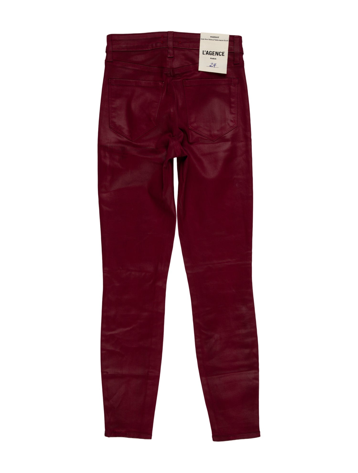 L'Agence Printed Skinny Leg Pants