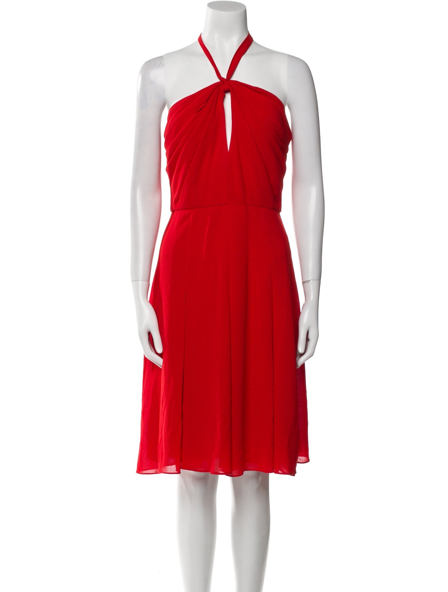 L'Agence Halterneck Mini Dress