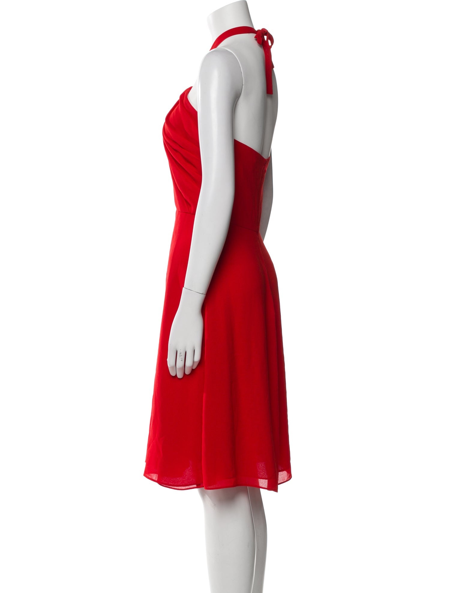 L'Agence Halterneck Mini Dress