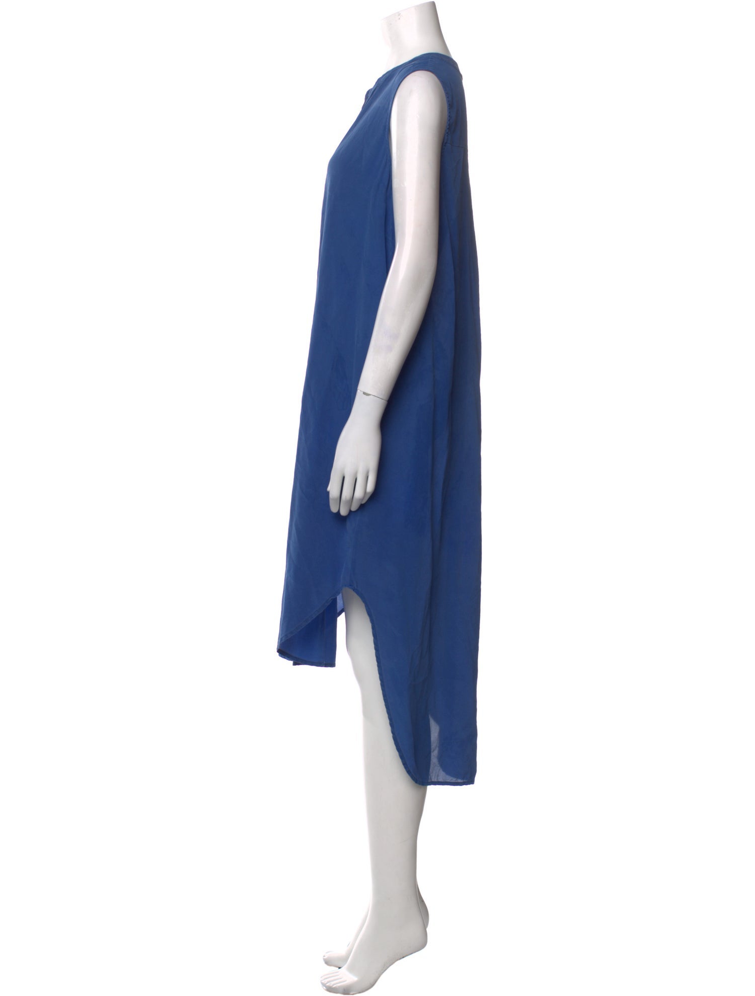 L'Agence Silk Knee-Length Dress