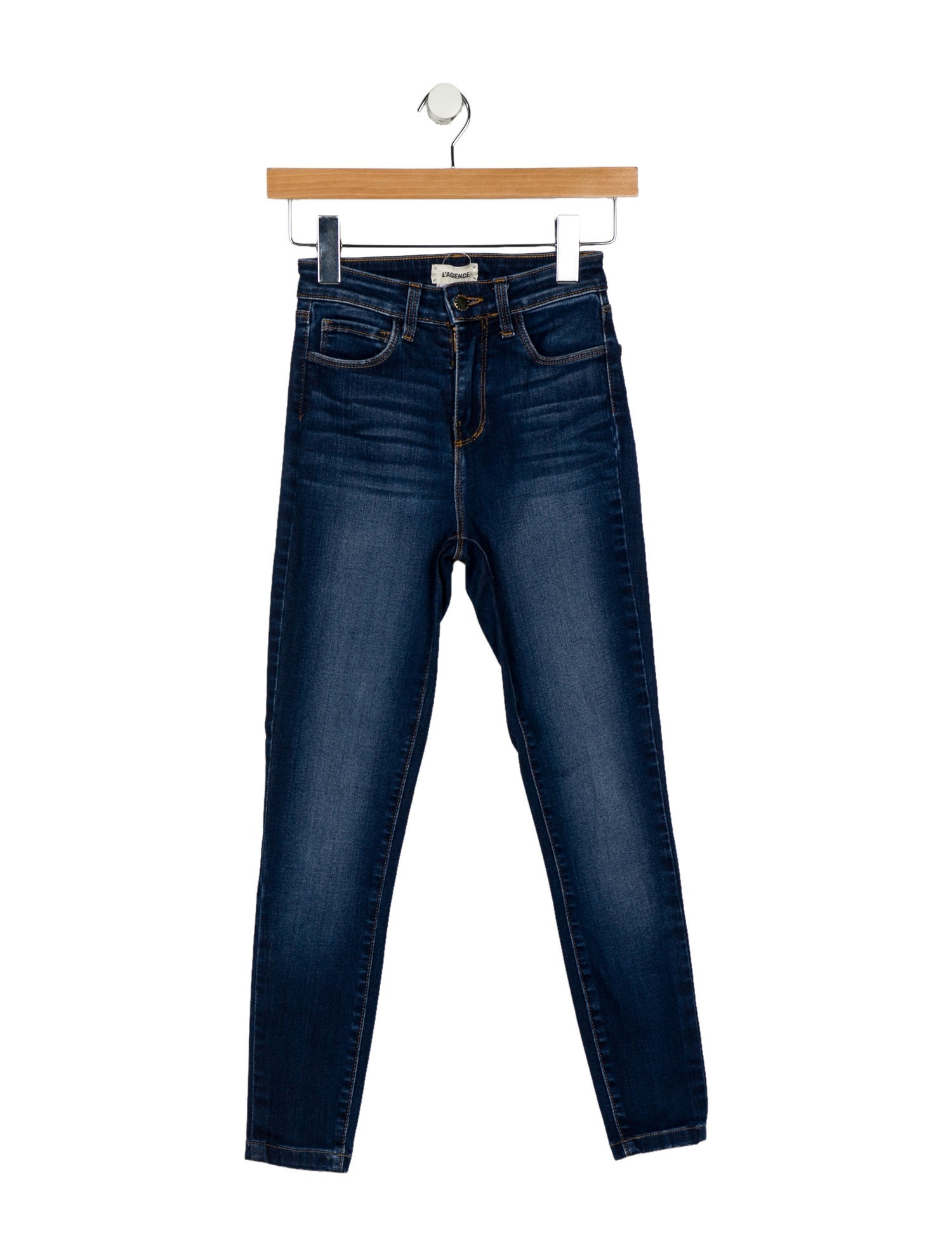 L'Agence Mid-Rise Skinny Leg Jeans