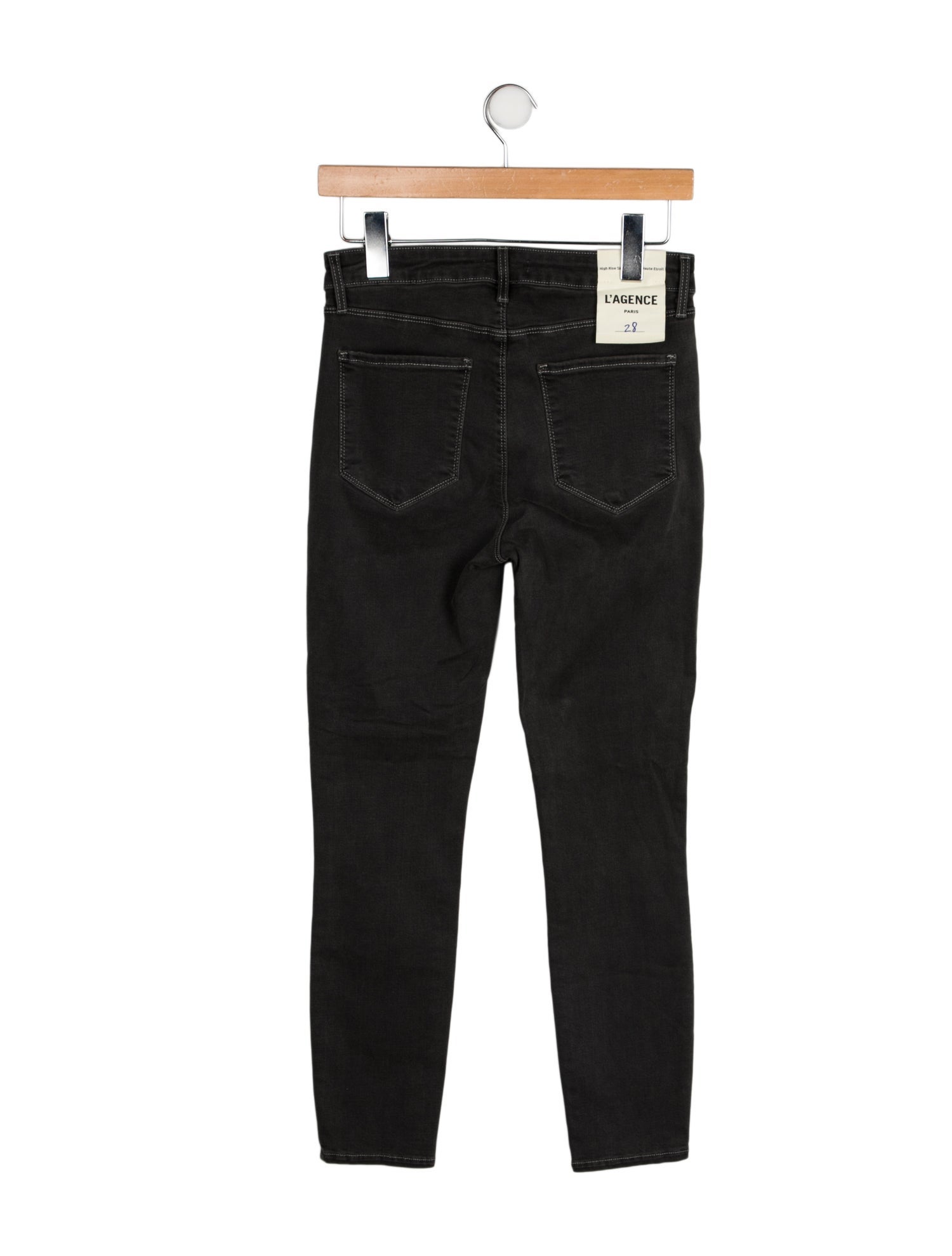L'Agence Mid-Rise Skinny Leg Jeans