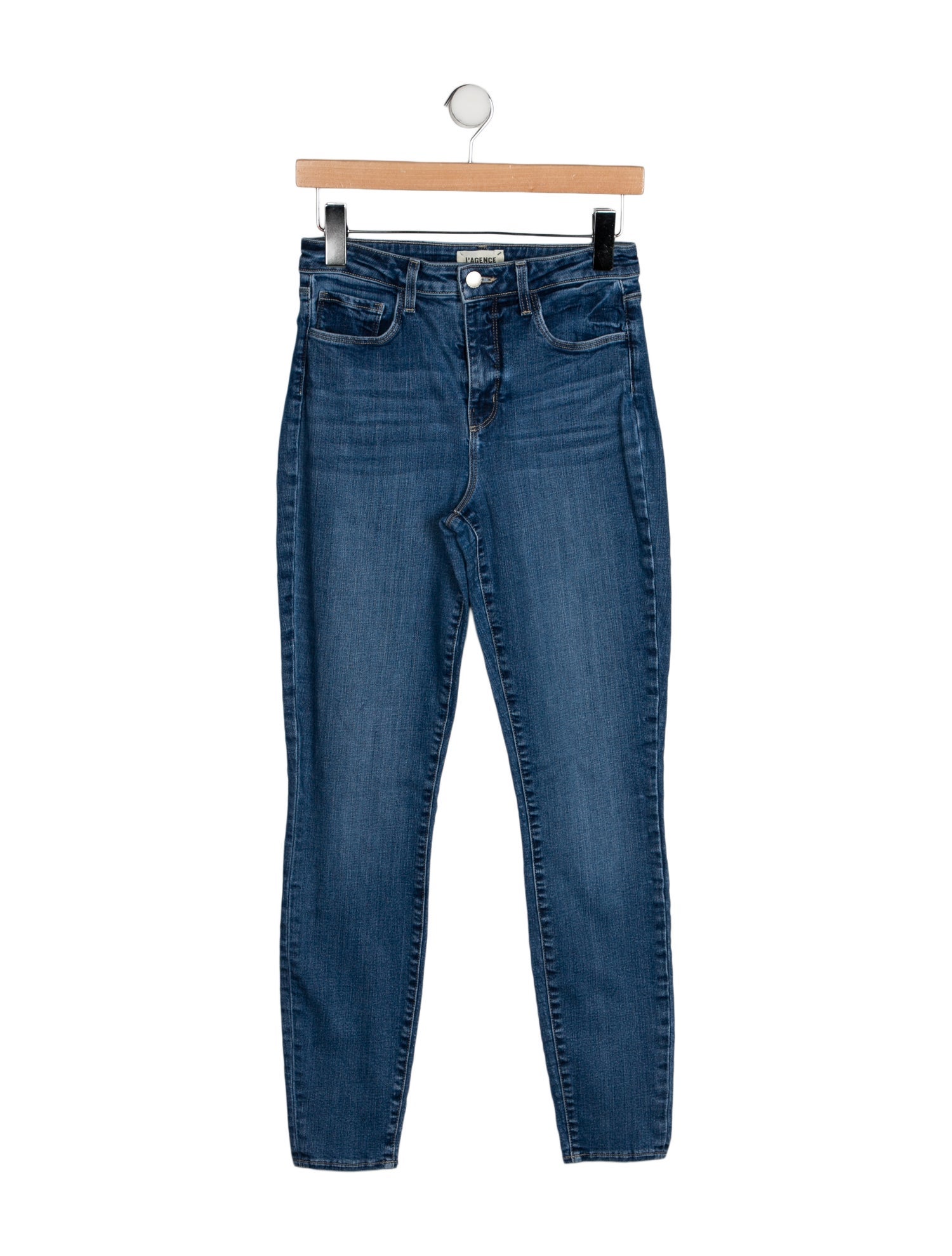 L'Agence Mid-Rise Skinny Leg Jeans