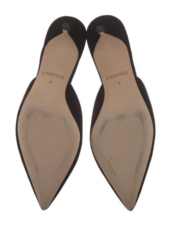 L'Agence Suede Mules