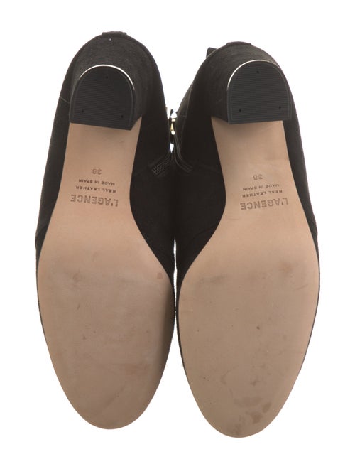 L'Agence Suede Lace-Up Boots