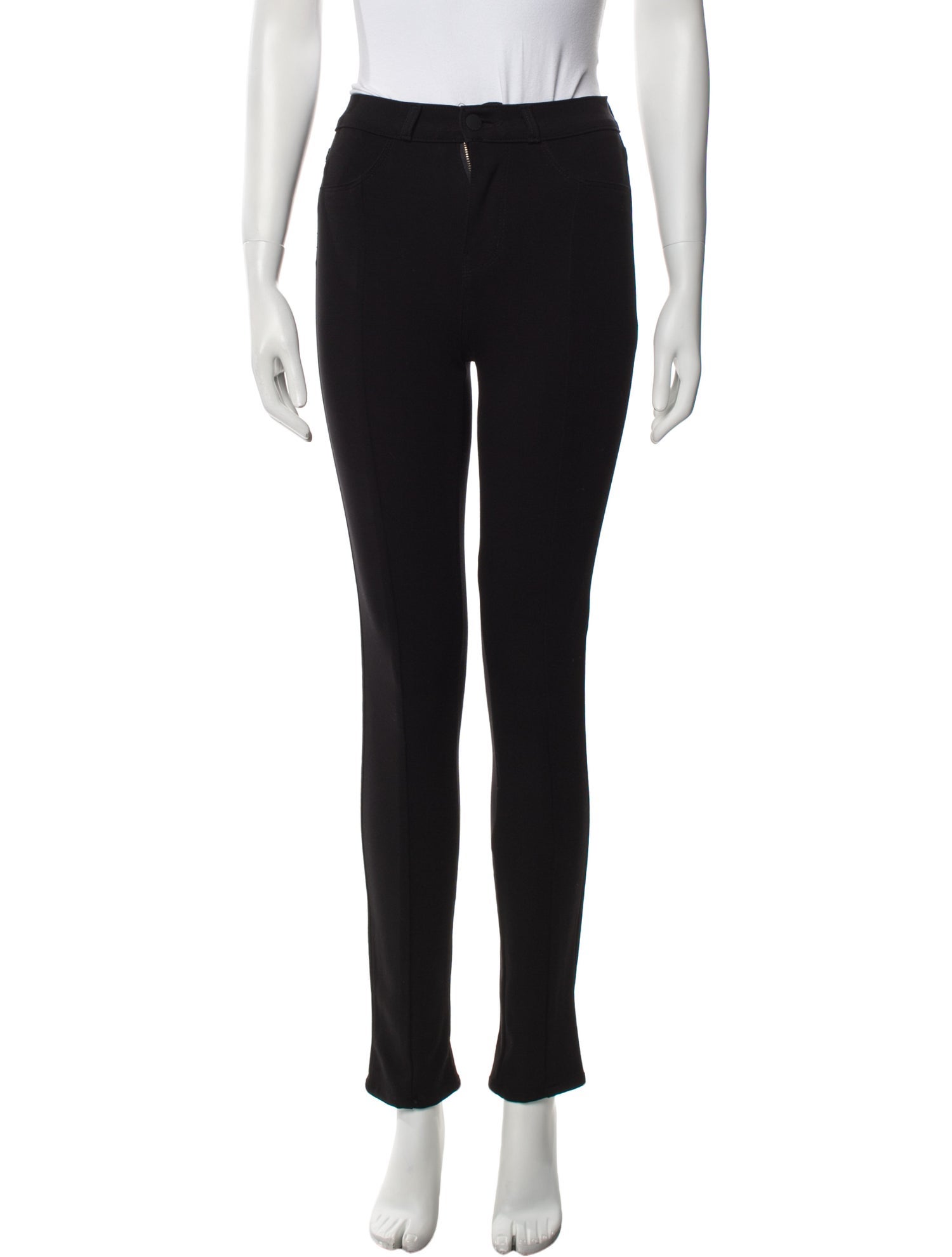Nina Ricci Velvet Skinny Leg Pants