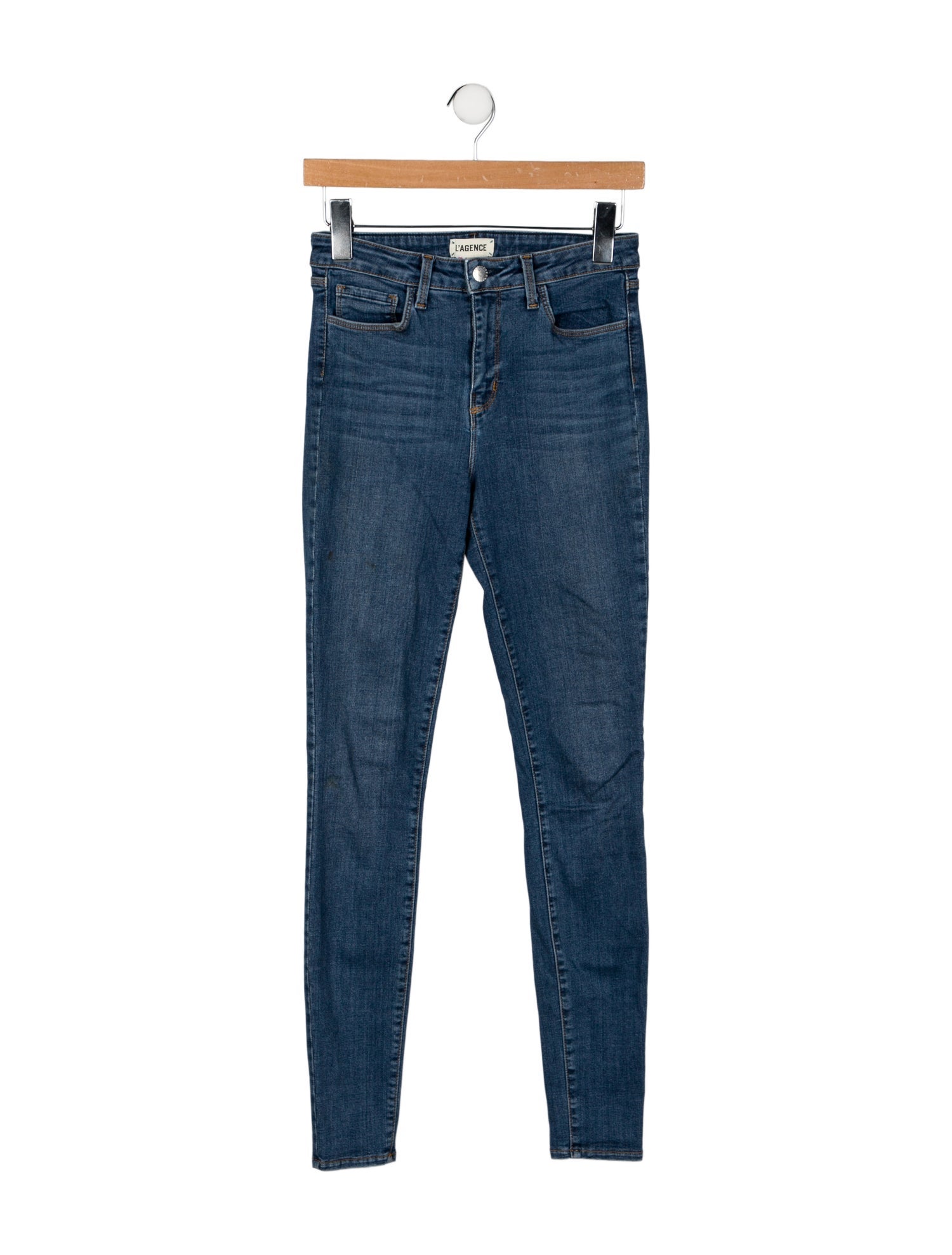 L'Agence Mid-Rise Skinny Leg Jeans