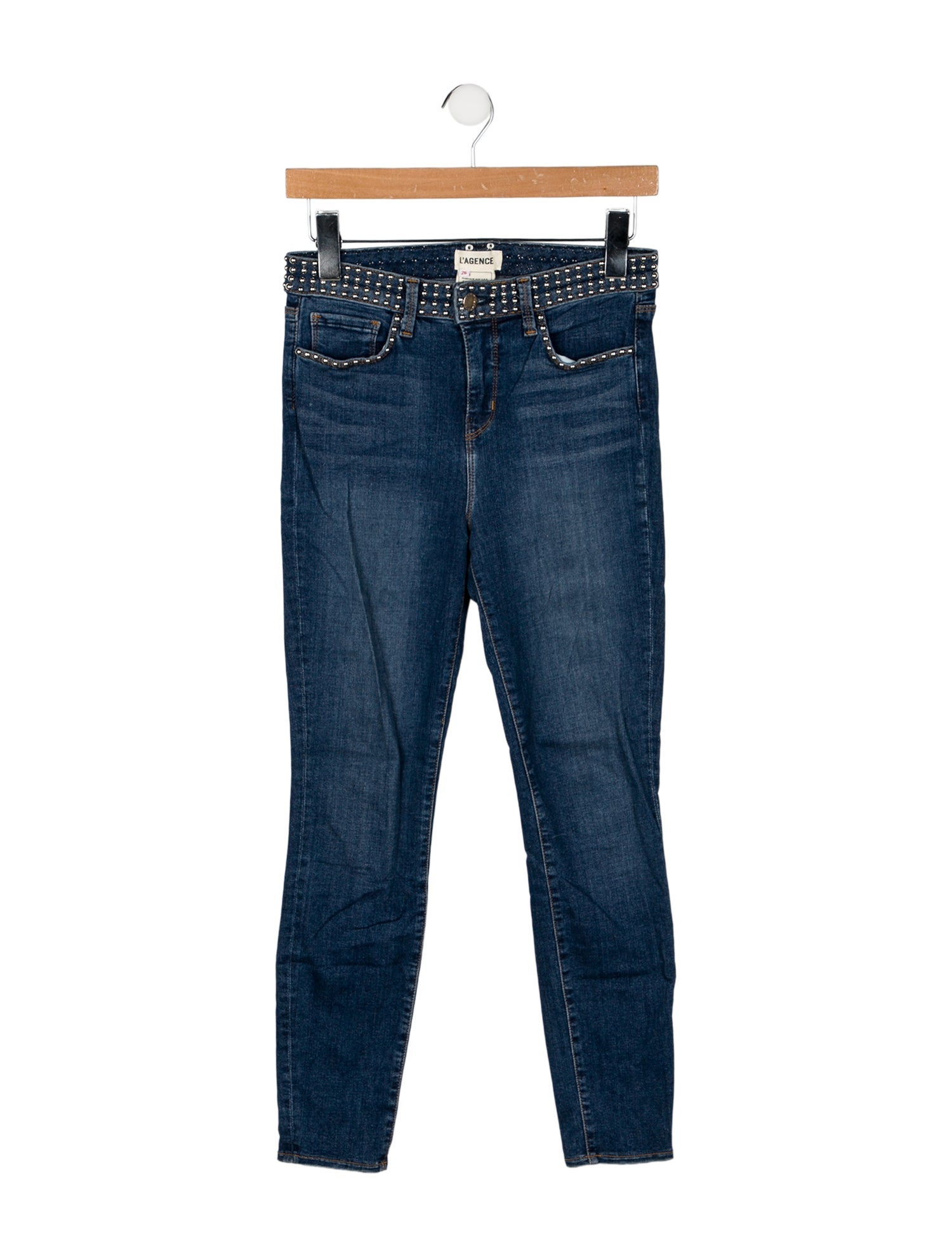 L'Agence Mid-Rise Skinny Leg Jeans