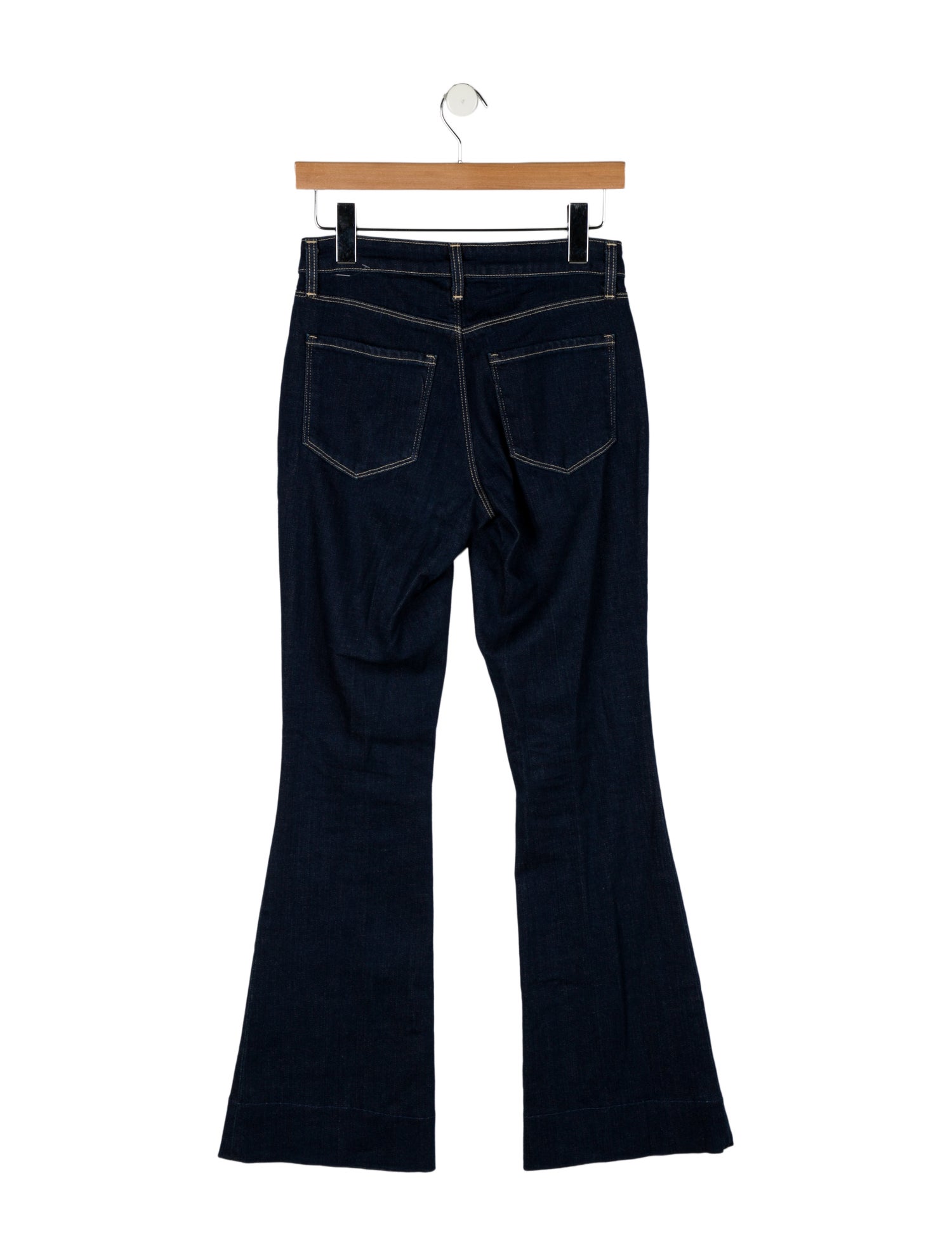 L'Agence Low-Rise Wide Leg Jeans