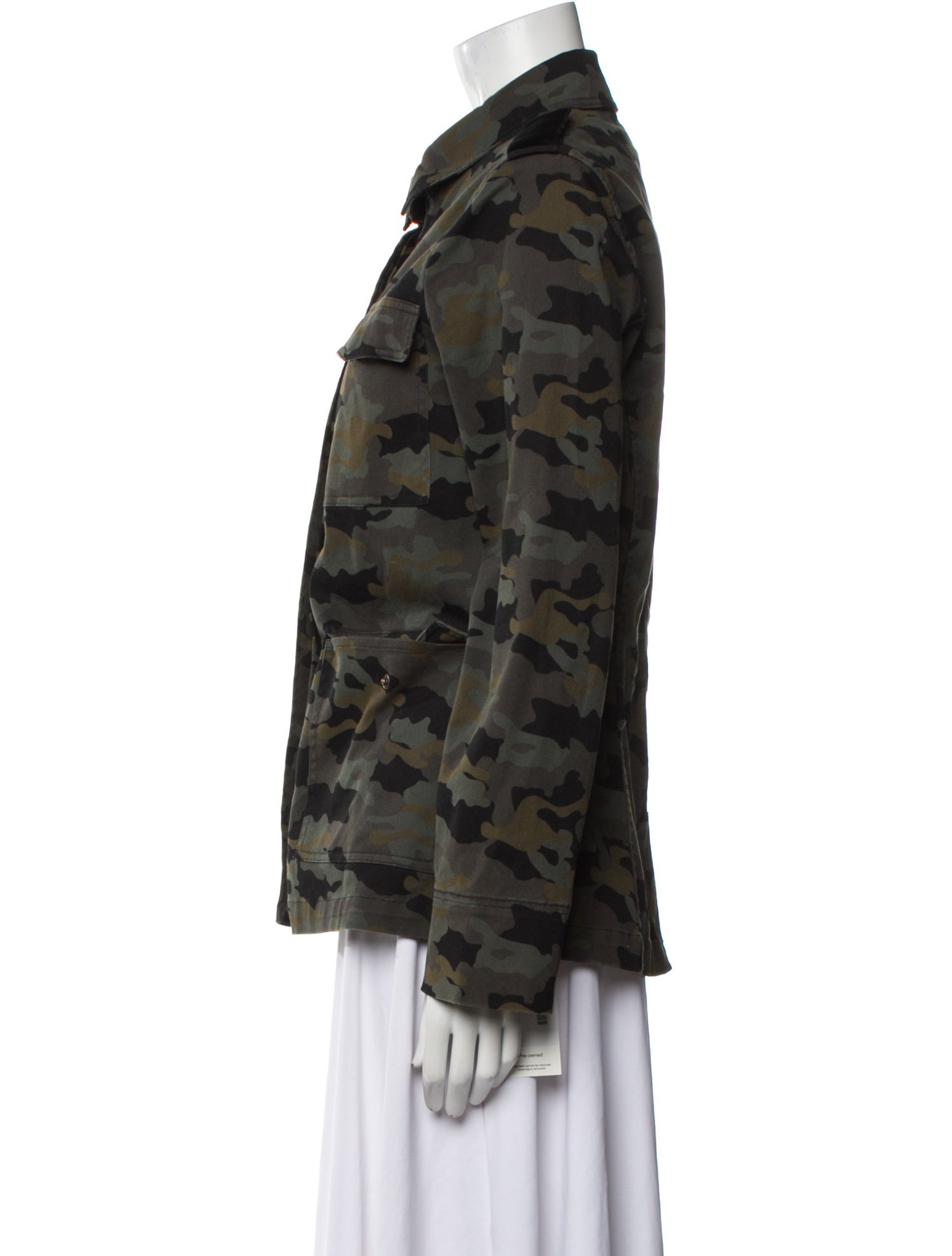 L'Agence Printed Utility Jacket