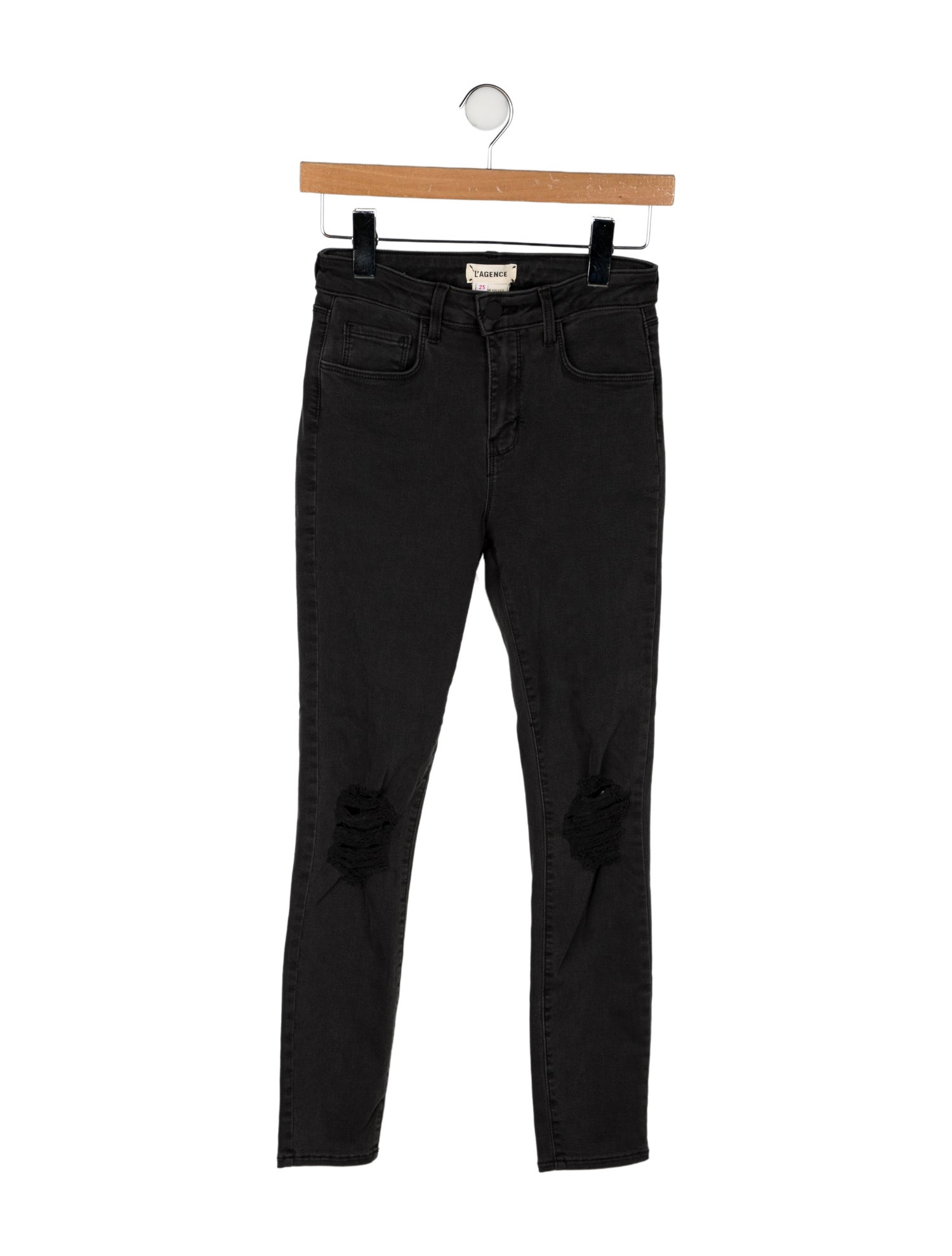 L'Agence Mid-Rise Skinny Leg Jeans