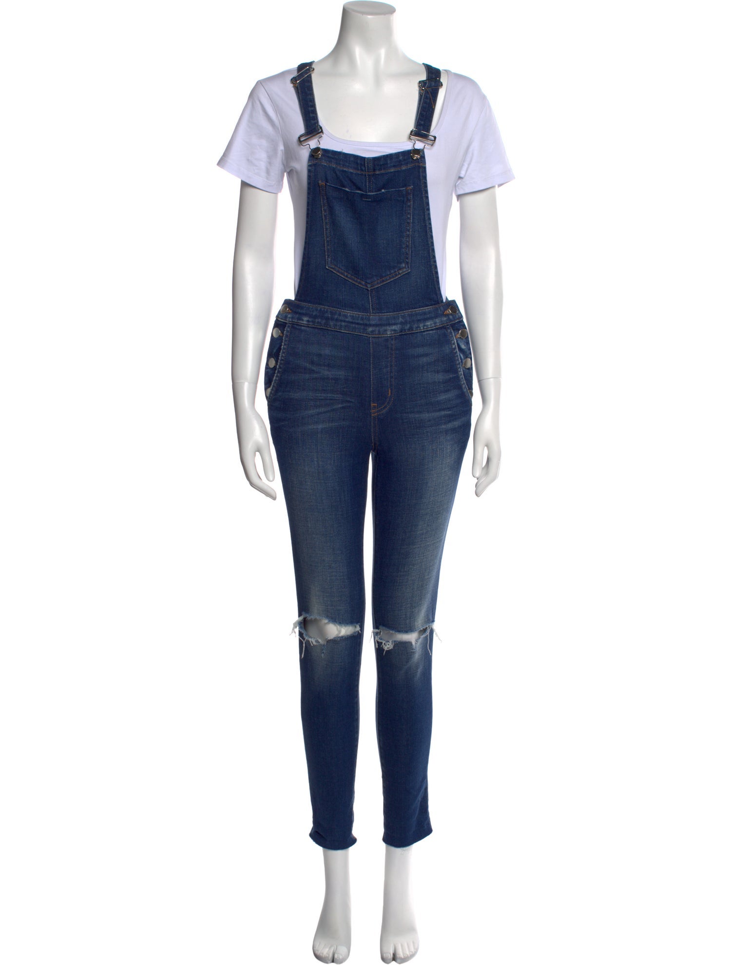 L'Agence Square Neckline Jumpsuit