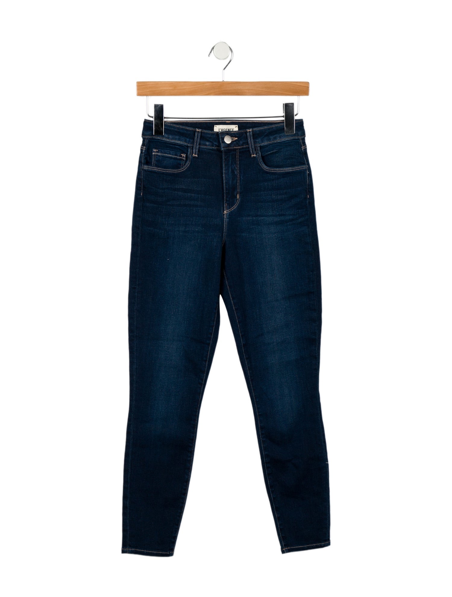 L'Agence Mid-Rise Skinny Leg Jeans