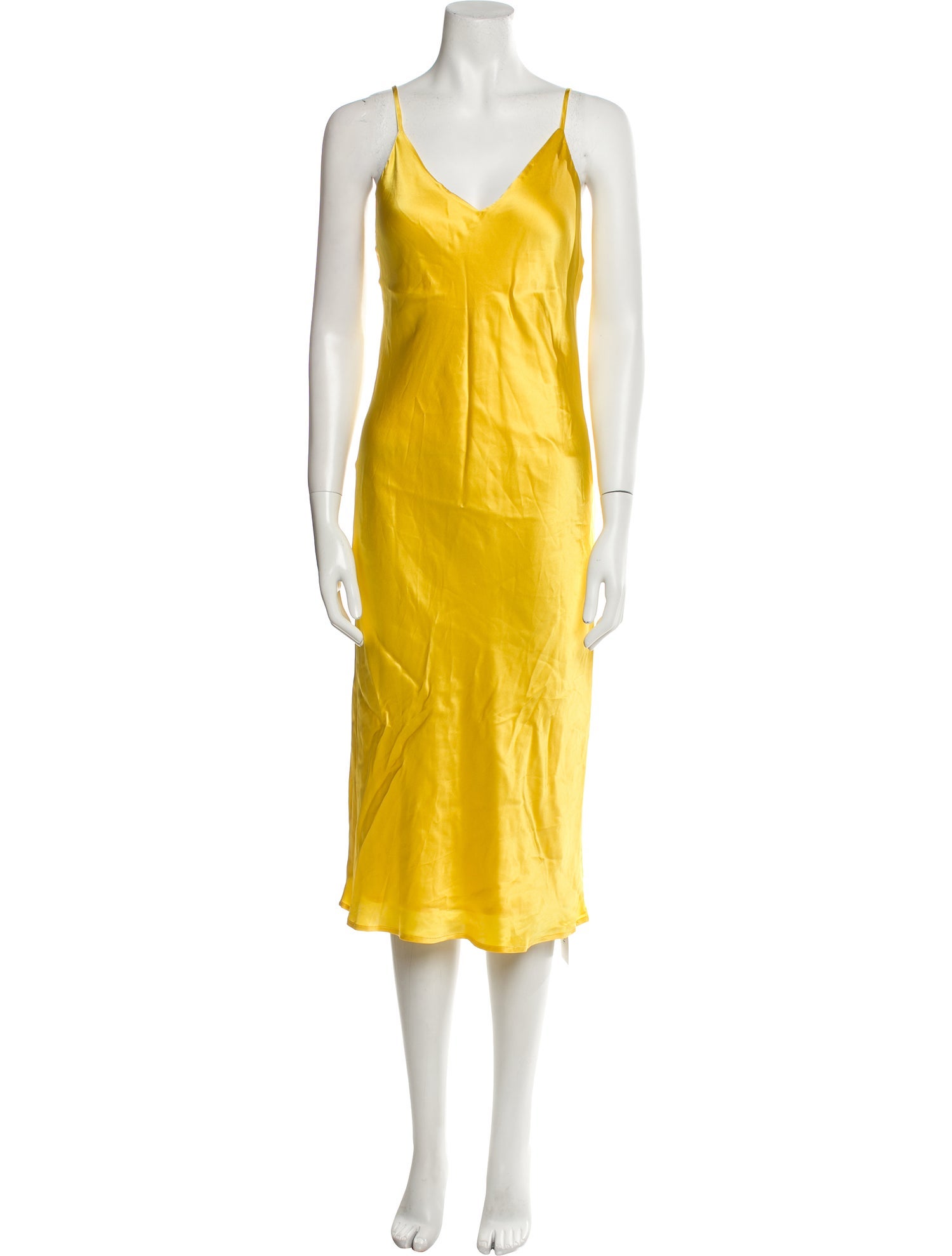 L'Agence Silk Midi Length Dress w/ Tags