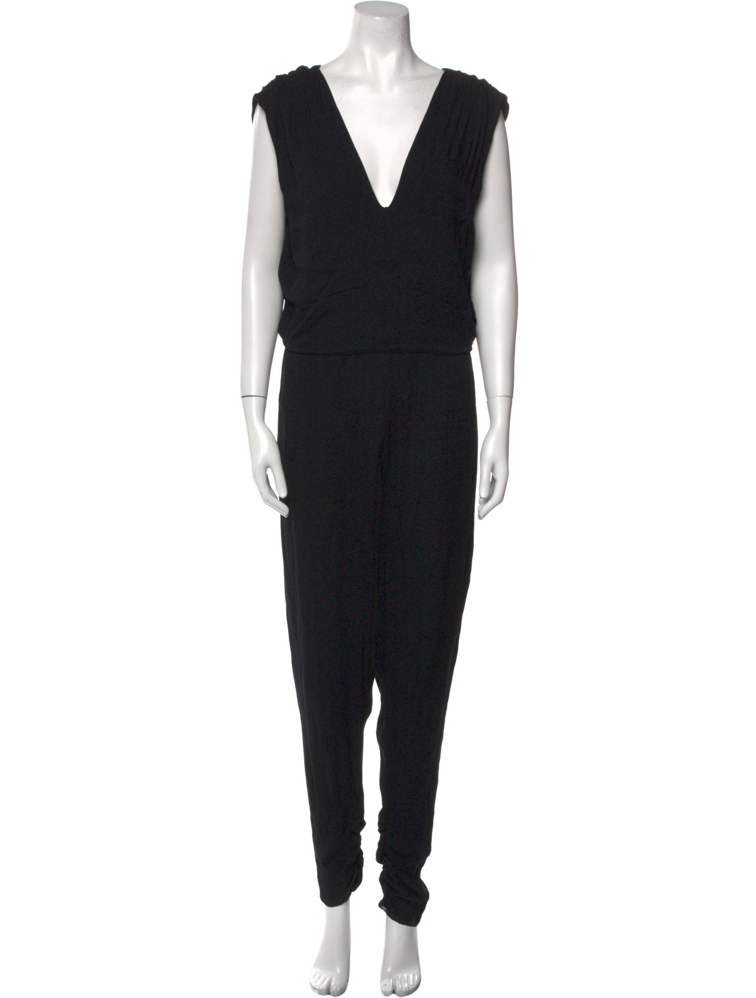 L'Agence V-Neck Jumpsuit