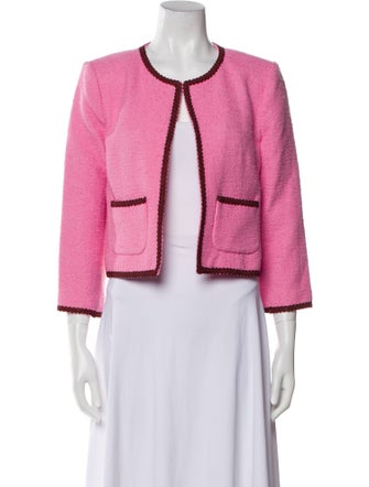 L'Agence Tweed Pattern Bolero