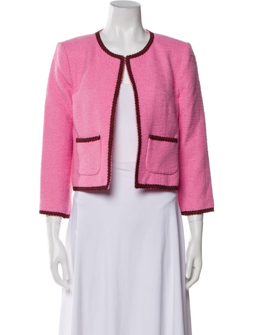 L'Agence Tweed Pattern Bolero