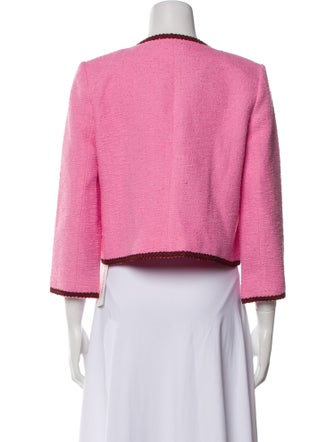 L'Agence Tweed Pattern Bolero