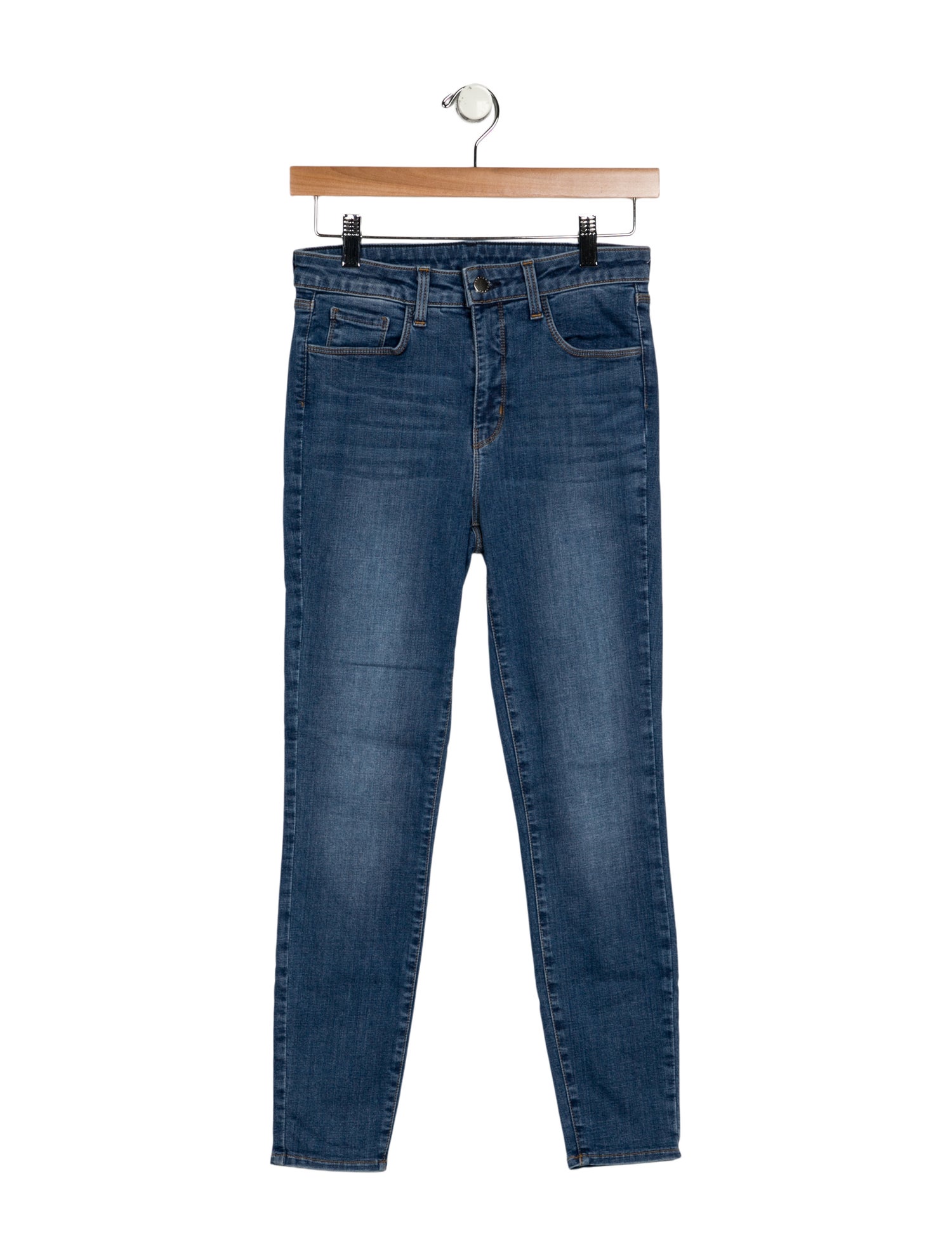 L'Agence Mid-Rise Skinny Leg Jeans