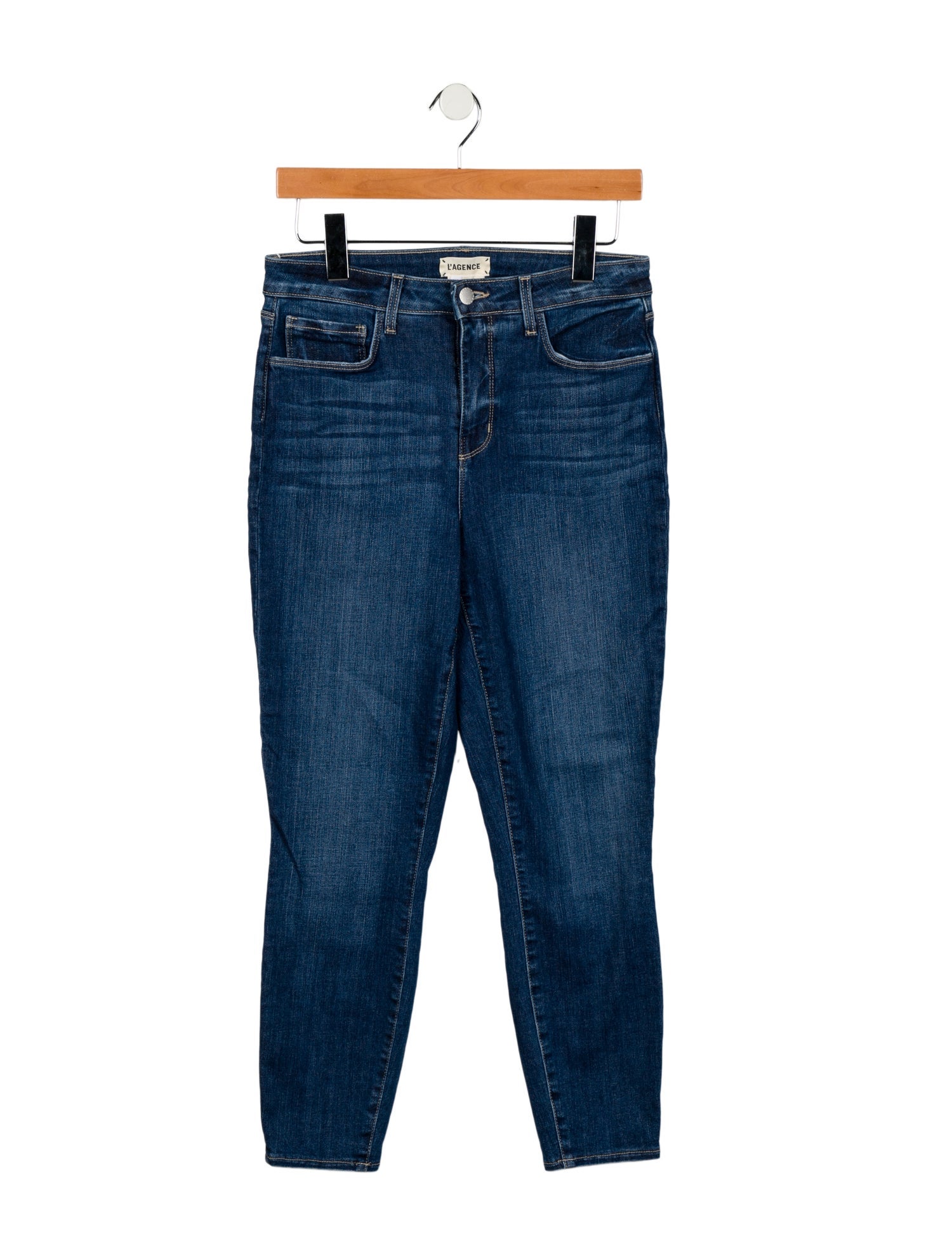 L'Agence Mid-Rise Skinny Leg Jeans