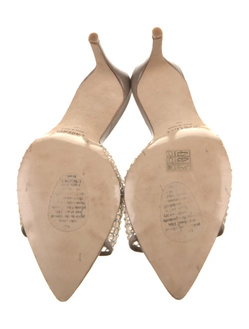 L'Agence Mesh Crystal Embellishments Espadrilles