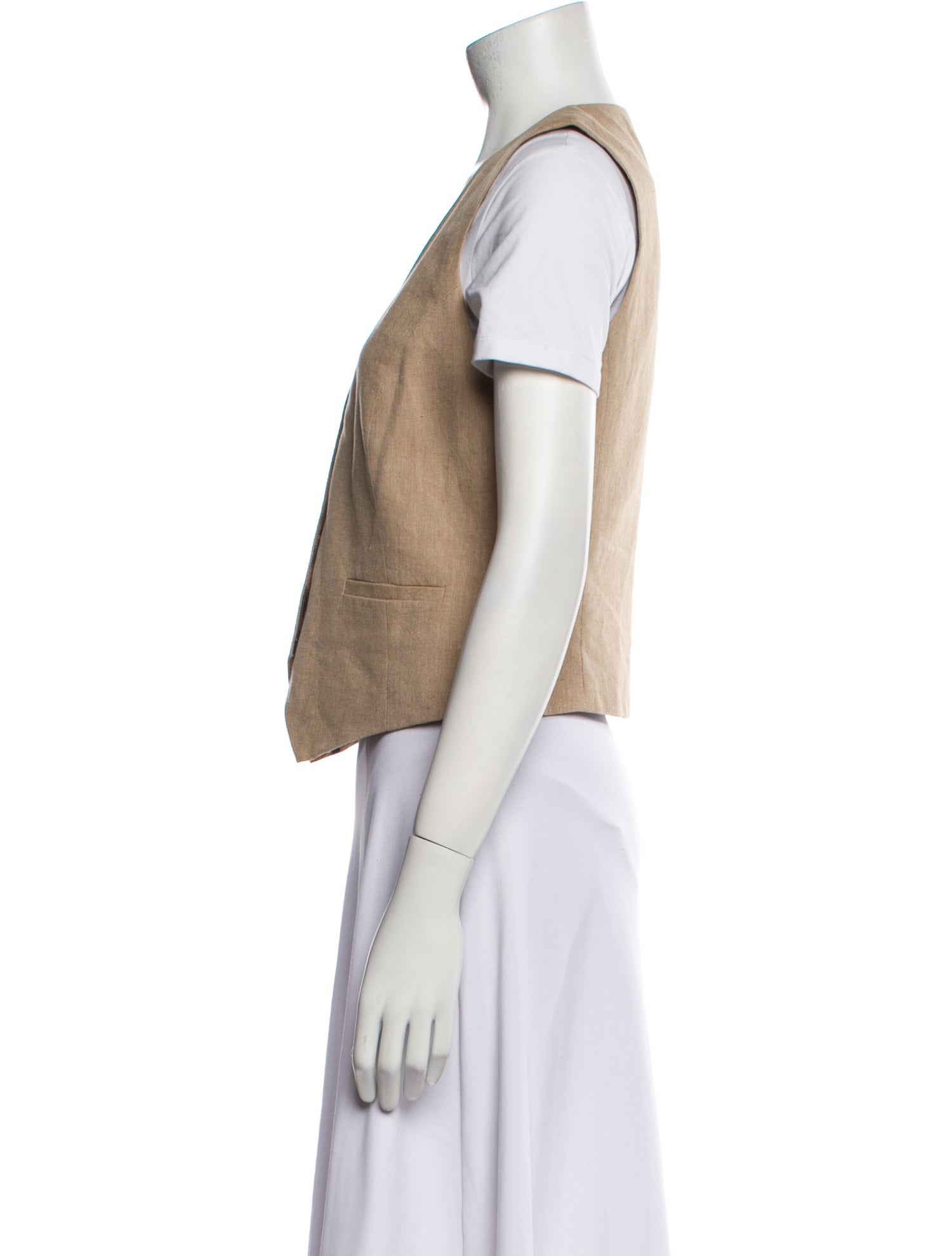L'Agence Linen Vest