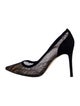 L'Agence Lace Lace Pattern Pumps