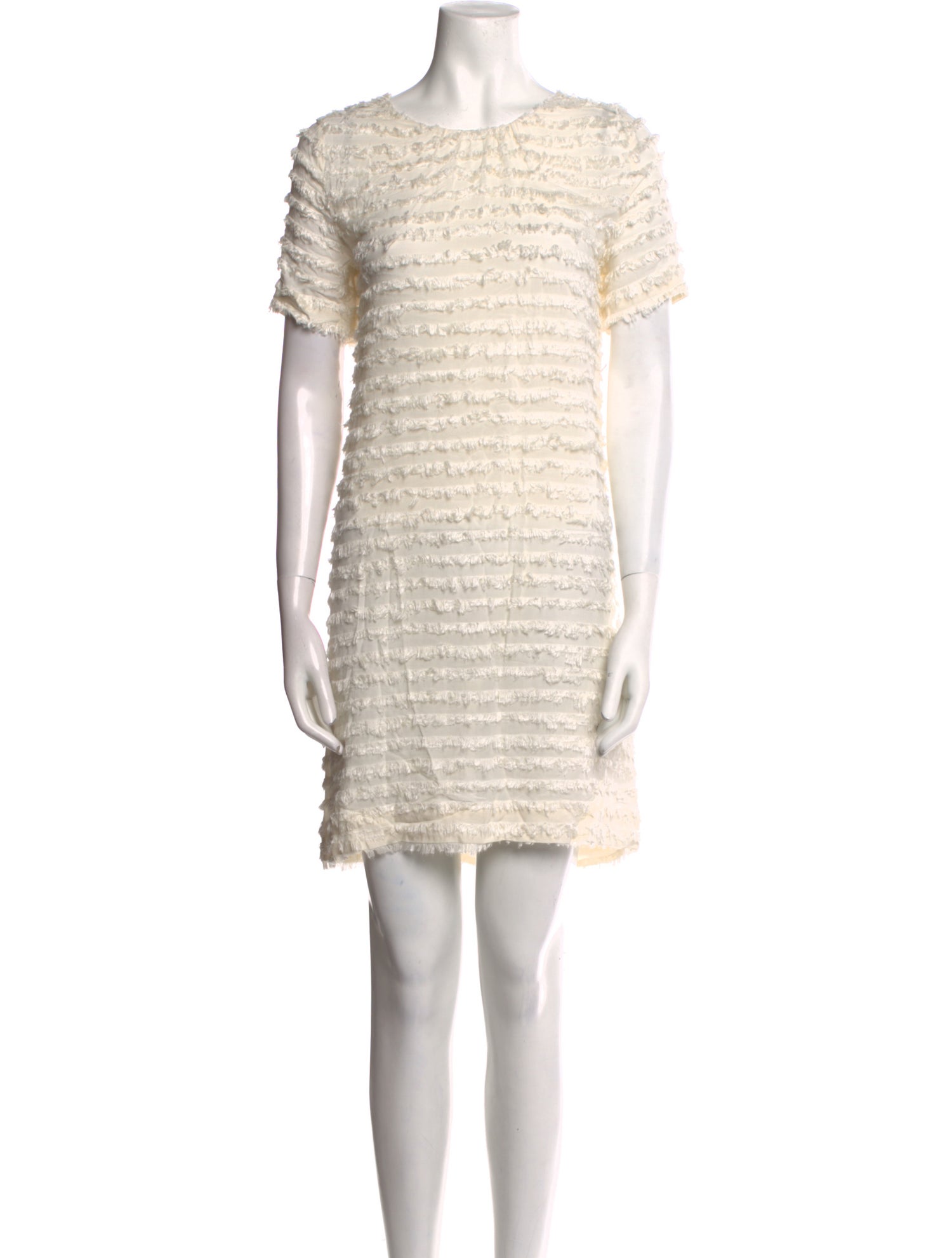 L'Agence Bateau Neckline Mini Dress