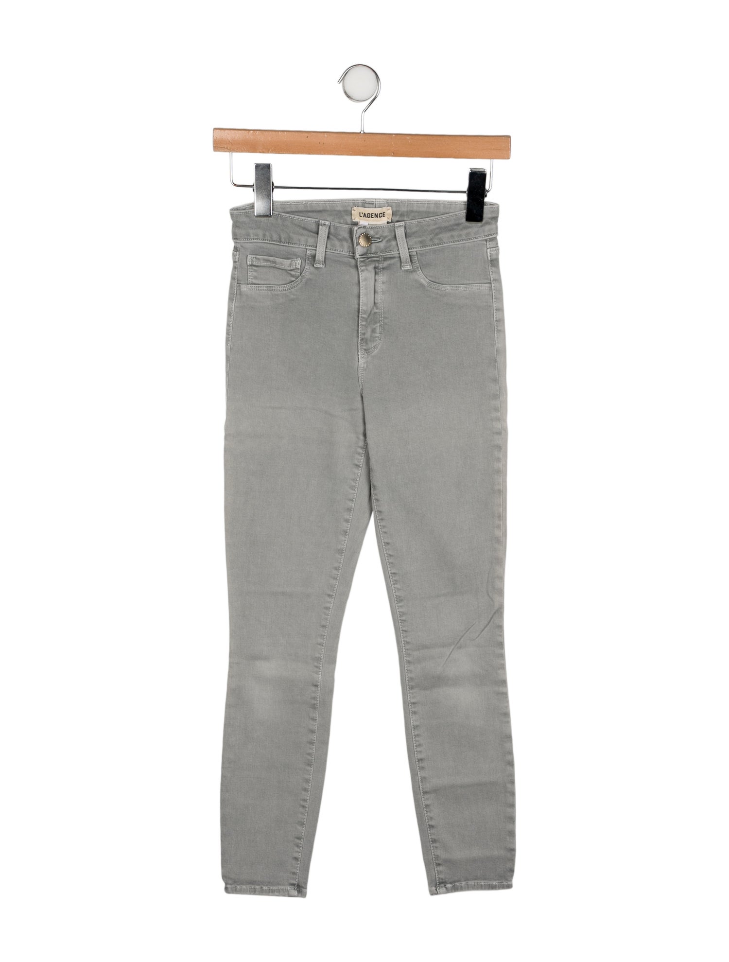 L'Agence Mid-Rise Skinny Leg Jeans