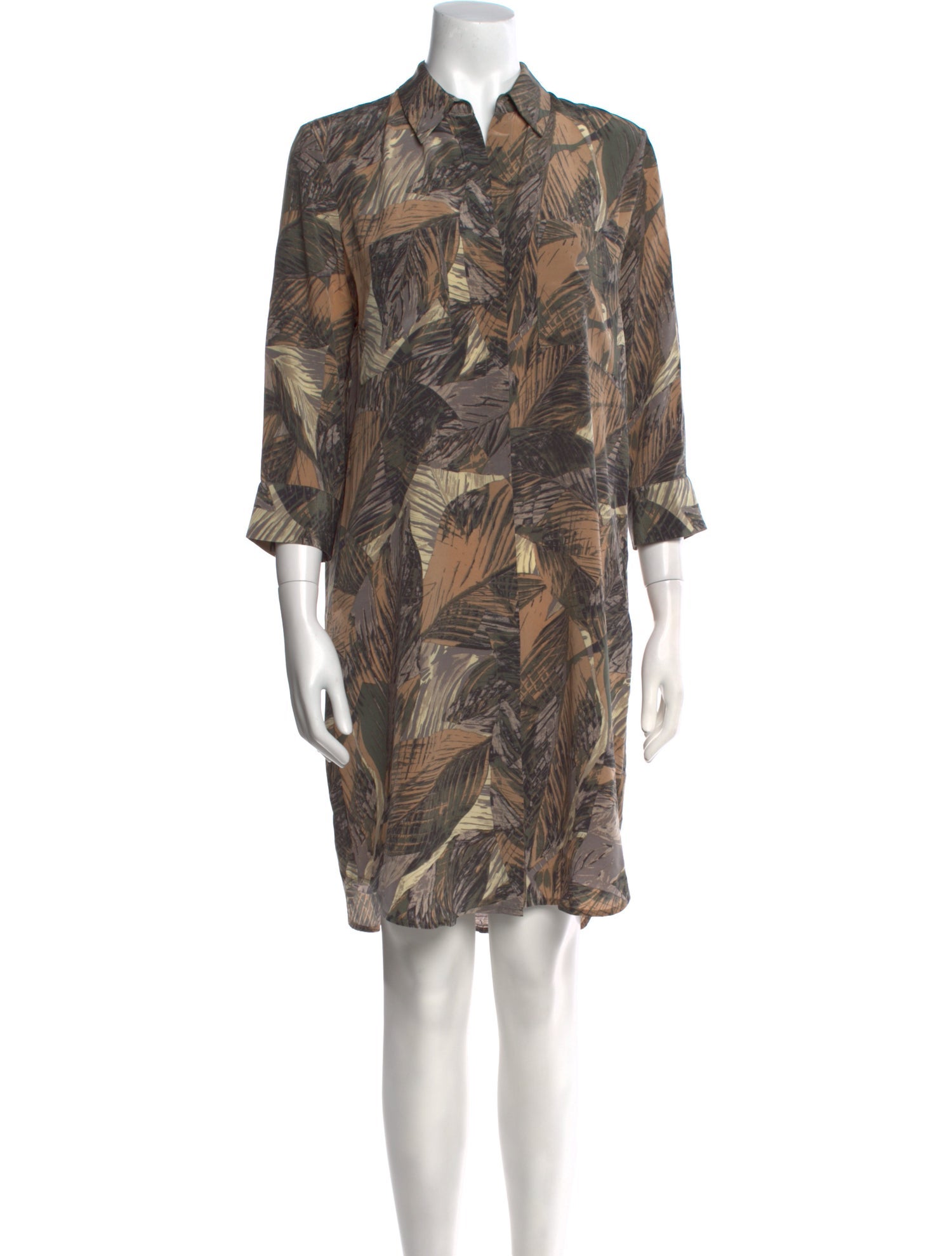 L'Agence Silk Mini Dress