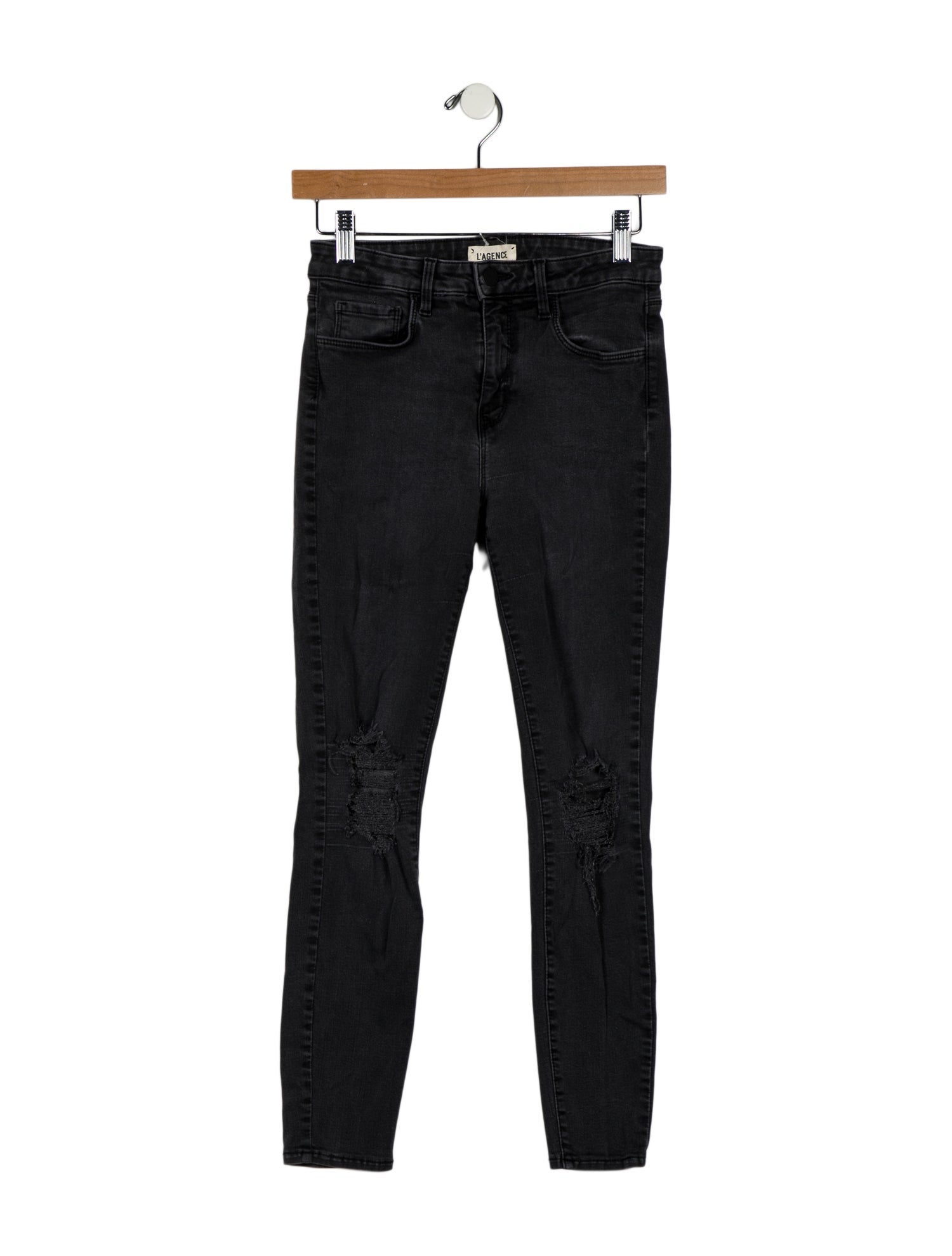 L'Agence Mid-Rise Skinny Leg Jeans