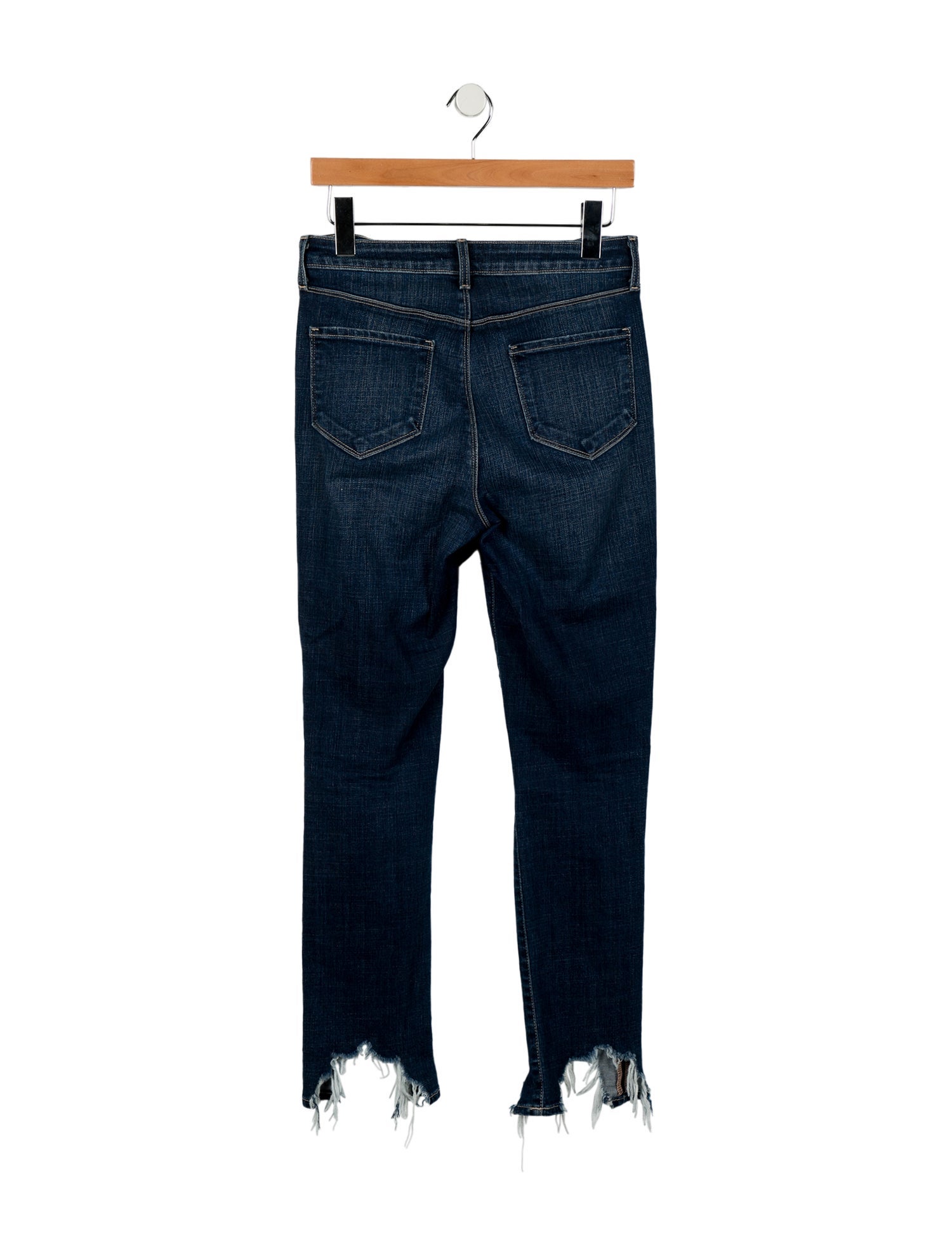 L'Agence Mid-Rise Straight Leg Jeans