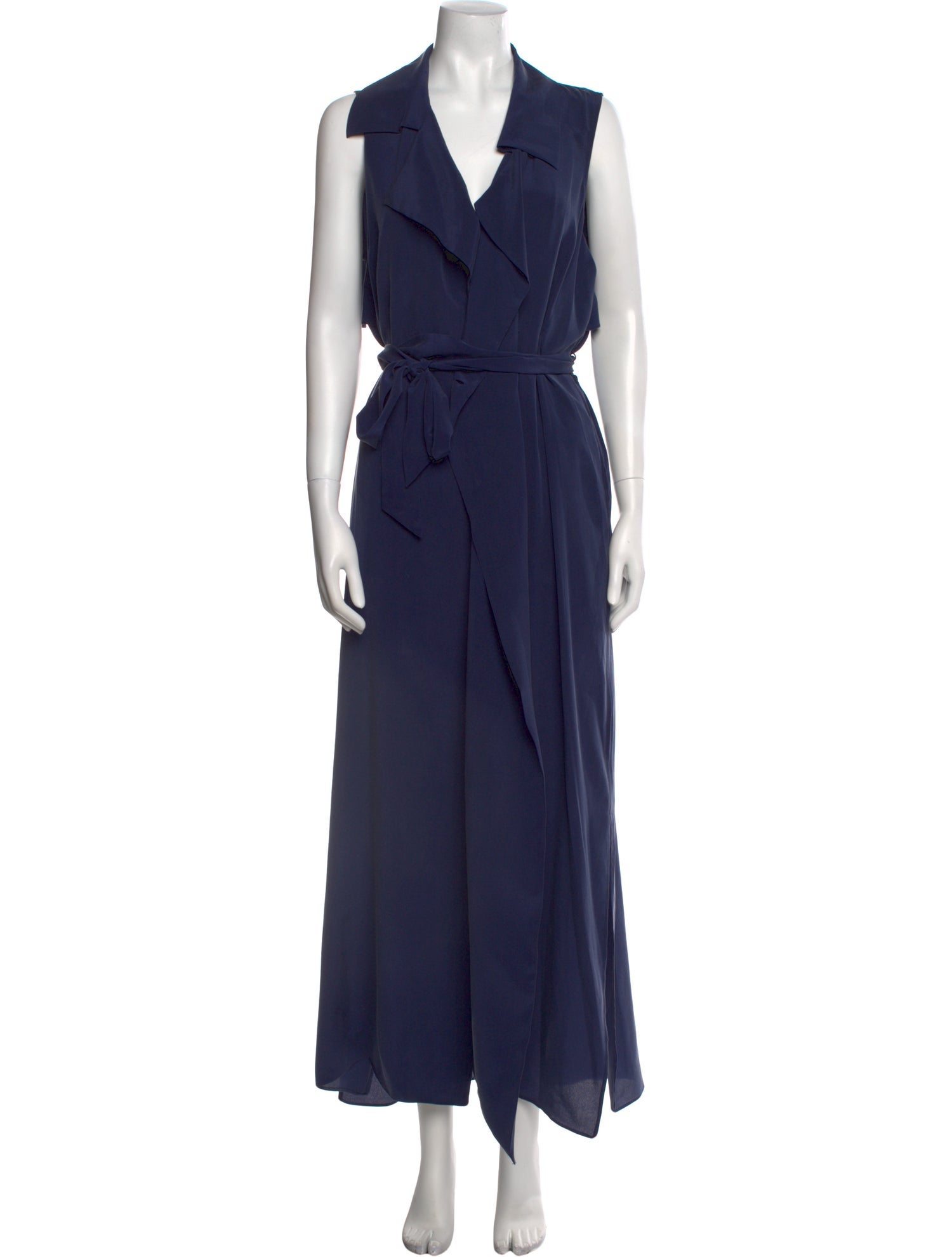 L'Agence Silk Long Dress