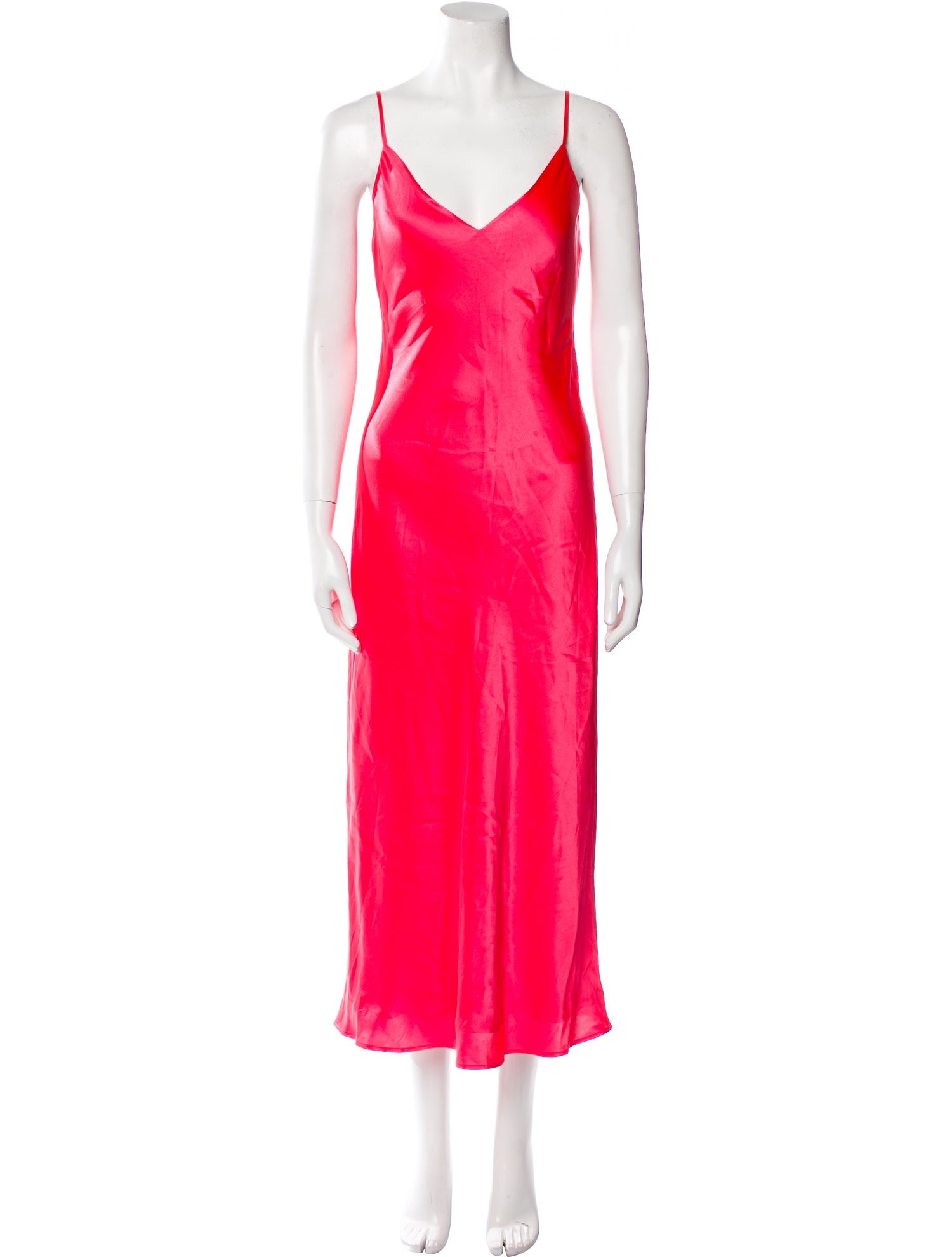 L'Agence Silk Long Dress w/ Tags