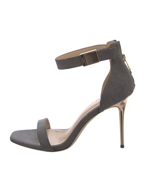 L'Agence Denim Sandals