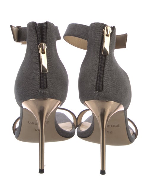 L'Agence Denim Sandals