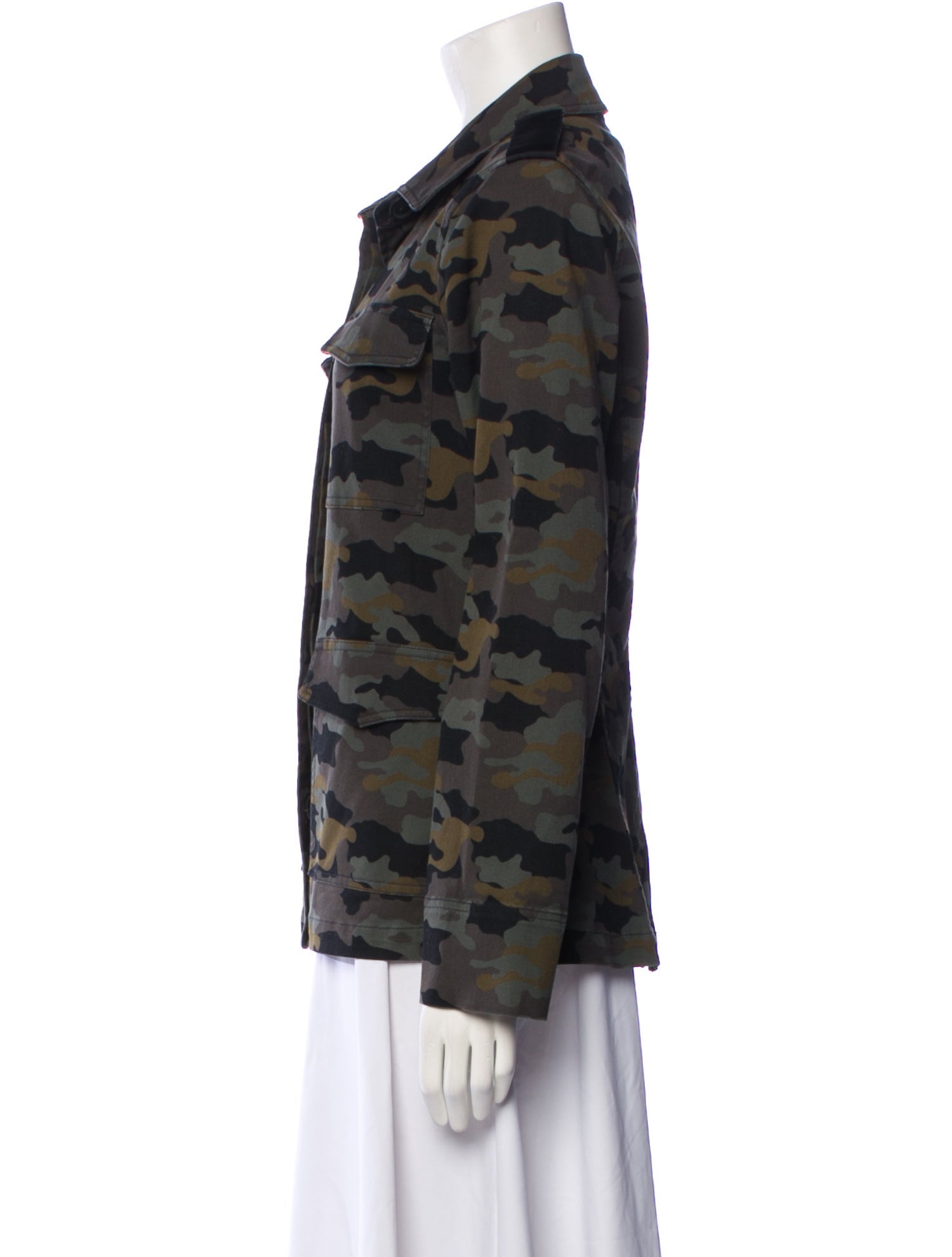 L'Agence Printed Utility Jacket