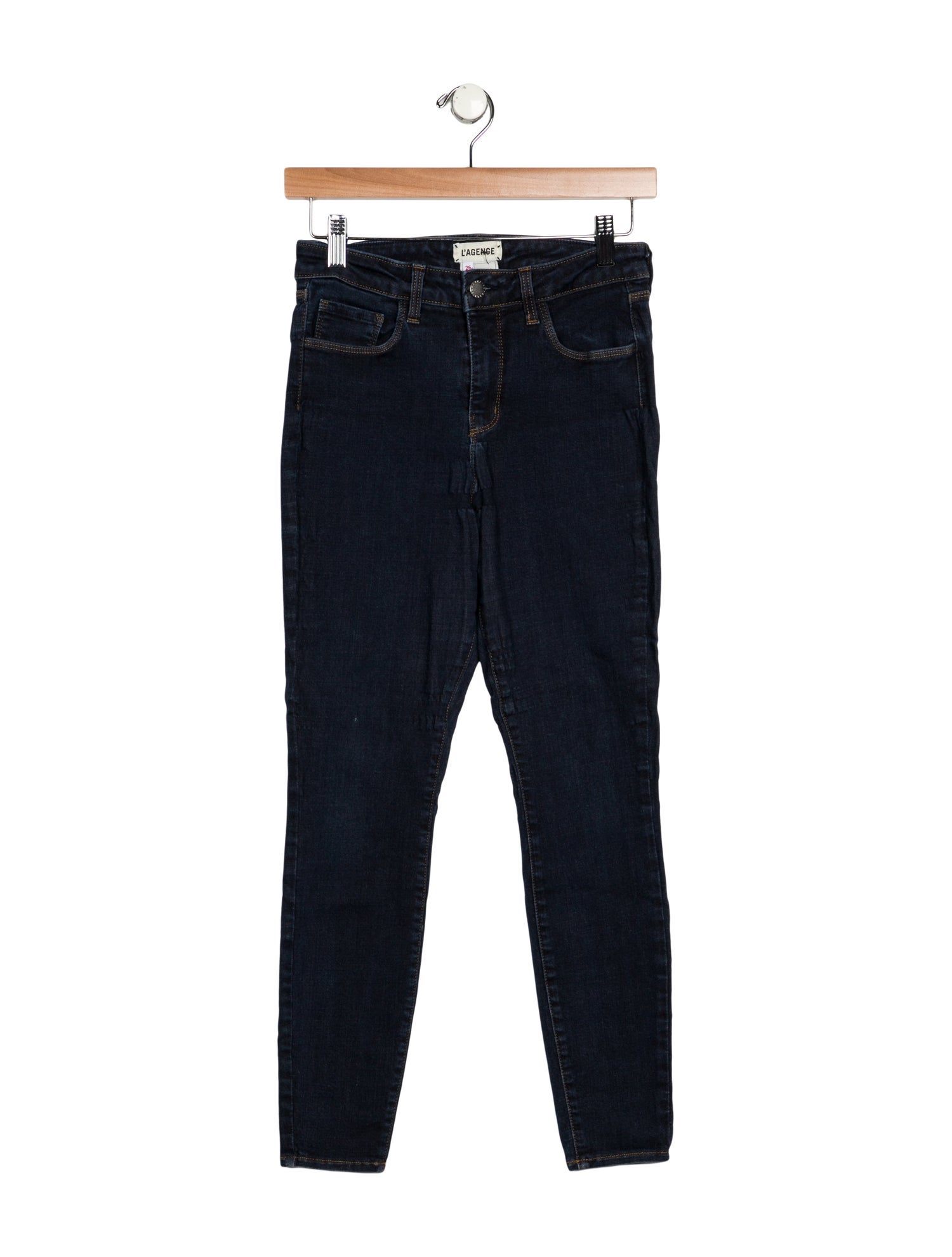 L'Agence Mid-Rise Skinny Leg Jeans