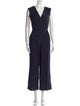 L'Agence V-Neck Jumpsuit