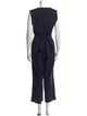 L'Agence V-Neck Jumpsuit