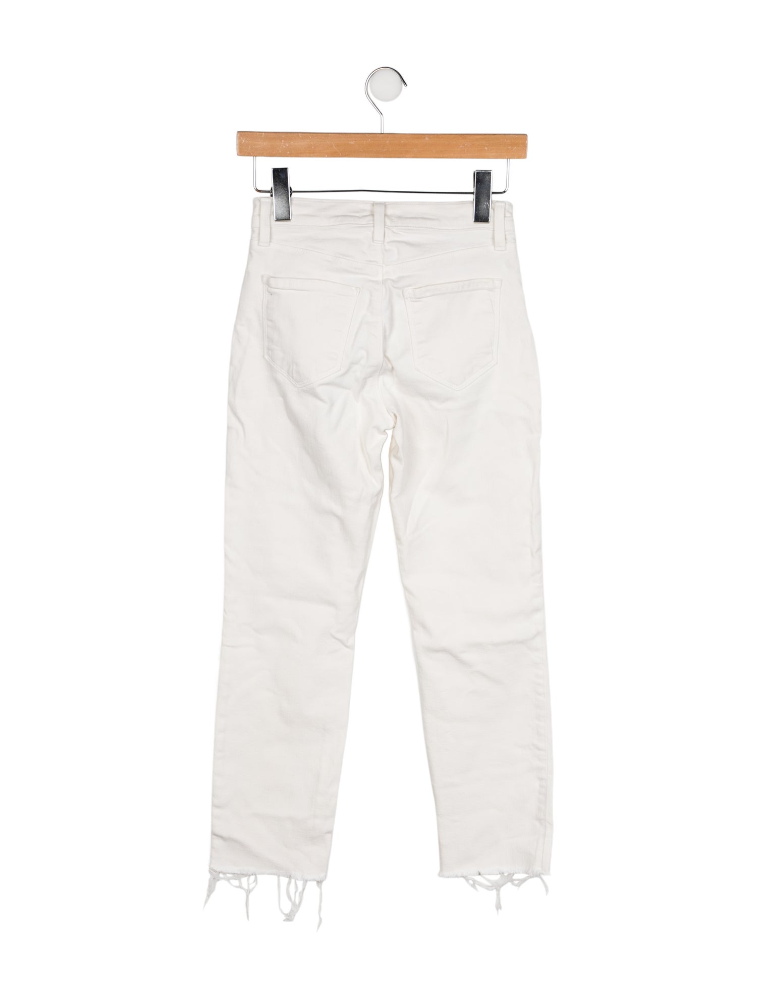 L'Agence Mid-Rise Straight Leg Jeans