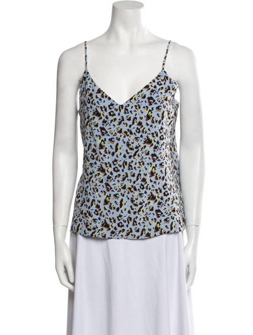 L'Agence Silk Printed Top