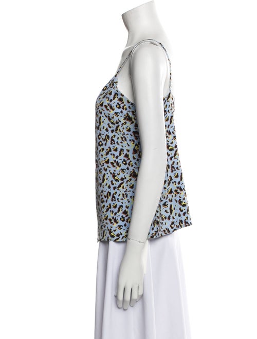 L'Agence Silk Printed Top