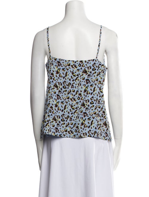 L'Agence Silk Printed Top