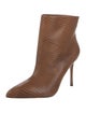 L'Agence Embossed Leather Boots